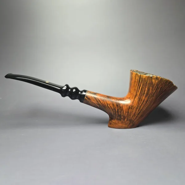 GBD Unique XXL Smooth Freehand Sitter Estate Briar Pipe, English Estates - Image 5