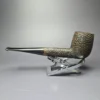Sasieni Four Dot 1946-79 Rustic Buckingham XS Rusticated Billiard Estate Briar Pipe, English Estates - Image 5