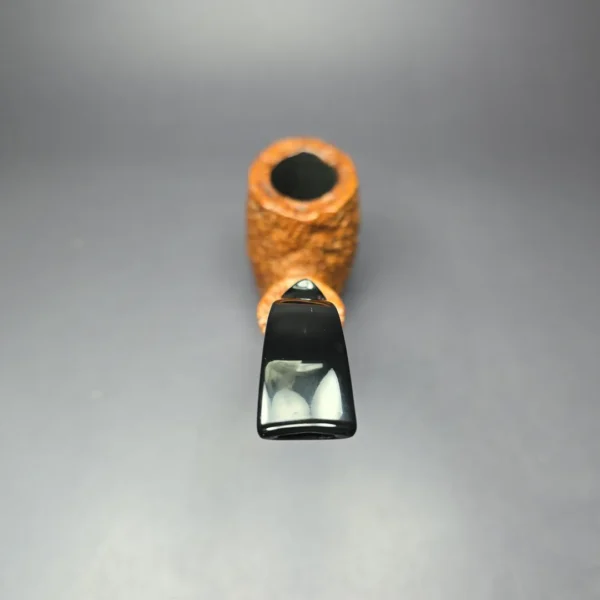 Castello 1960s-80s Sea Rock Briar 4K 293 Sitter Estate Briar Pipe, Italian Estates - Image 5