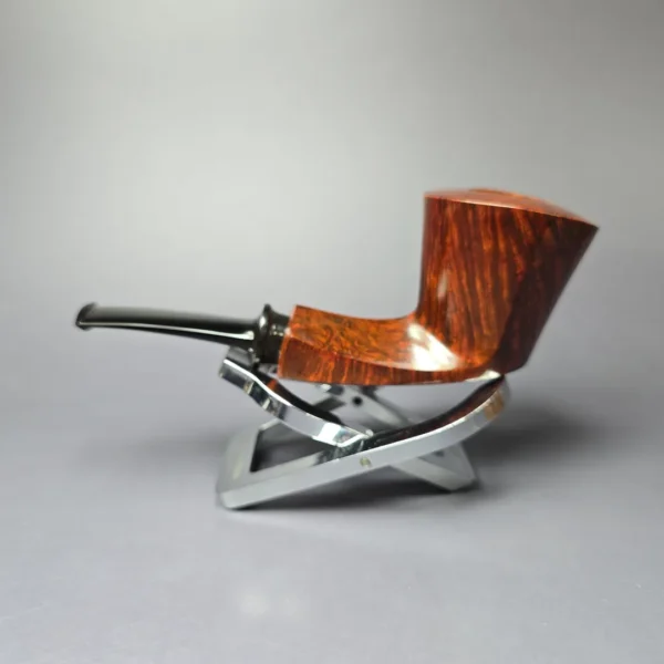 G Pipes Smooth Faceted Dublin Handmade Briar Pipe, New - Image 5
