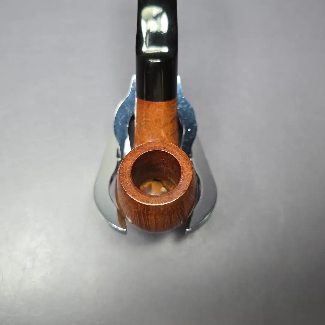 Peterson Flame Grain 231 Smooth Bent Apple Estate Briar Pipe, Unsmoked - Image 5