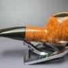 Savinelli Punto Oro Super 320 KS Smooth Author Estate Briar Pipe, Italian Estates - Image 6