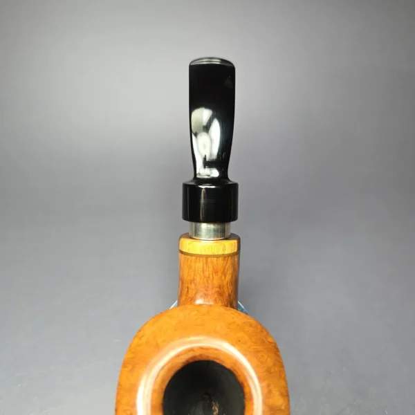 Poul Winslow Grade B Smooth Dublin w/ Silver Estate Briar Pipe, Unsmoked - Image 6
