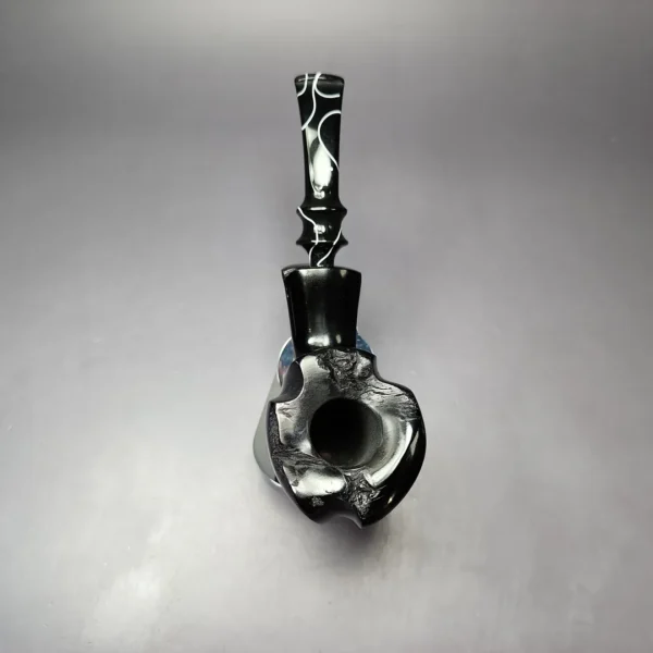 Nording Black Smooth Freehand Estate Briar Pipe, Unsmoked - Image 6