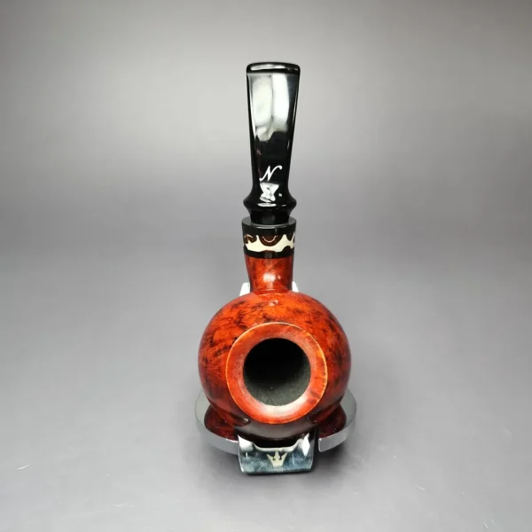 Nording Nosewarmer Smooth Cognac Apple Estate Briar Pipe, Unsmoked - Image 6