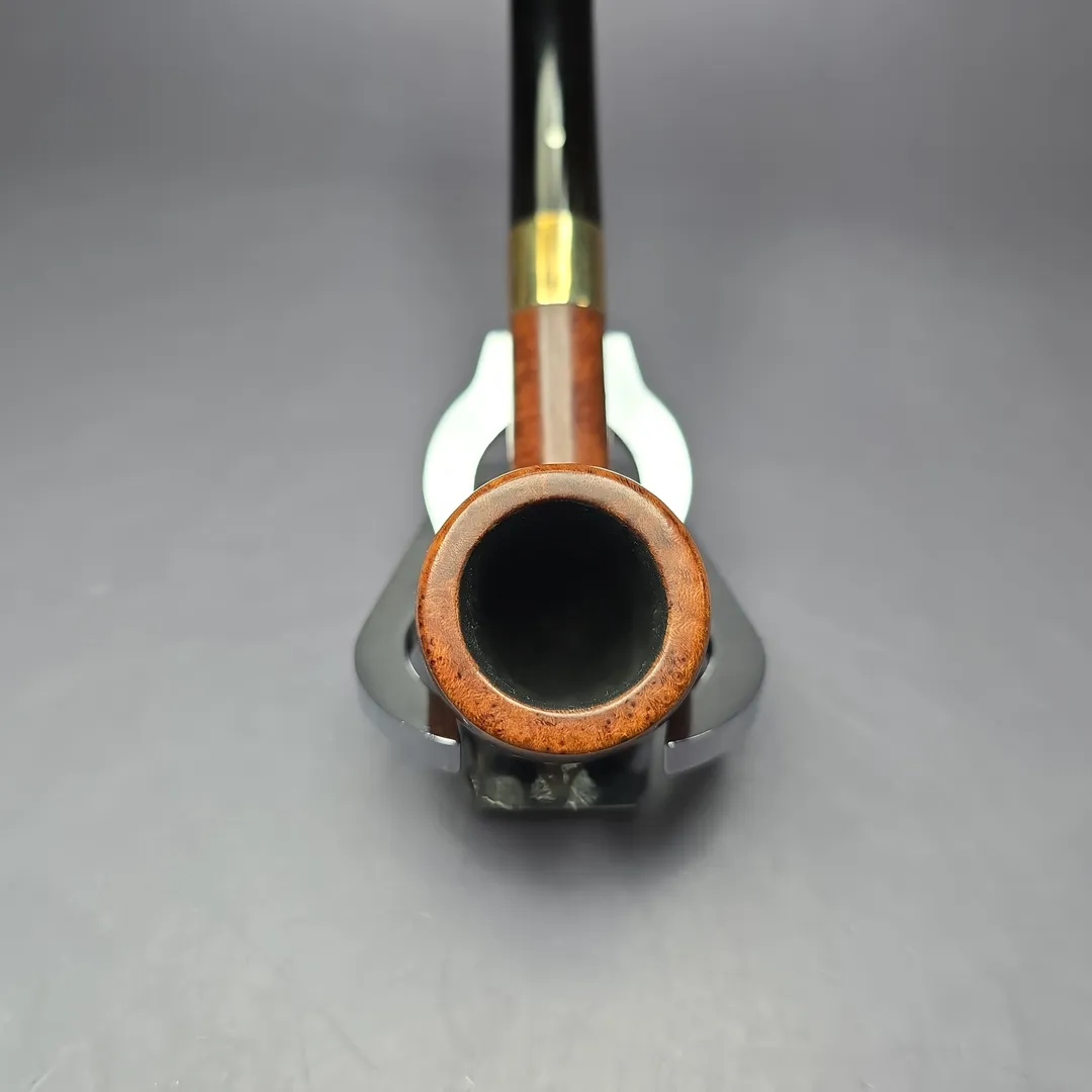 Dunhill 1968 Root Briar 263 w/ 9K Gold Billiard Estate Briar Pipe, English Estates - Image 6