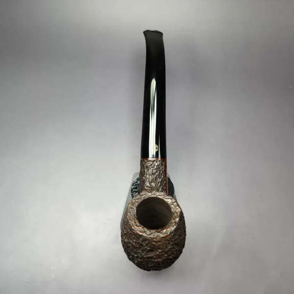 James Upshall Empire Acclaim Magnum Rusticated "LC" Estate Briar Pipe, Unsmoked - Image 6