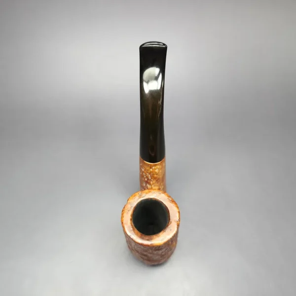 Ed Burak Connoisseur Magnum Rusticated Oom Paul Estate Briar Pipe, American Estates - Image 6