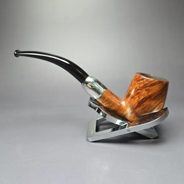 GBD 1899 Smooth Army Mount Billiard Estate Briar Pipe, French Estates - Image 6