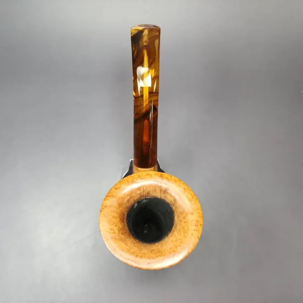 Ed Burak Connoisseur Smooth Bell Calabash Estate Briar Pipe, American Estates - Image 6