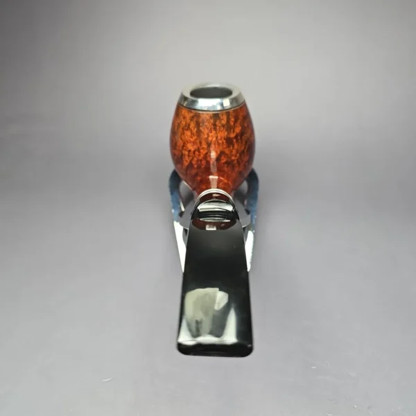 Ser Jacopo Domina 2005 Smooth Egg w/ Silver Estate Briar Pipe, Unsmoked - Image 6