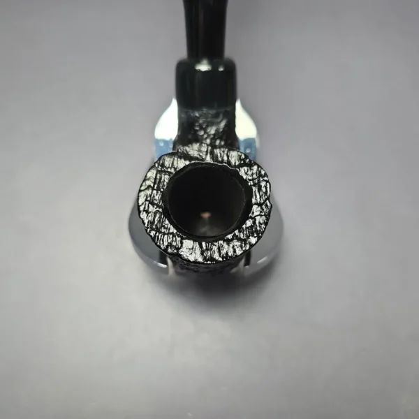 Peterson 2025 Halloween Pipe 305 Sandblasted Calabash Briar Pipe, P-Lip, New - Image 6