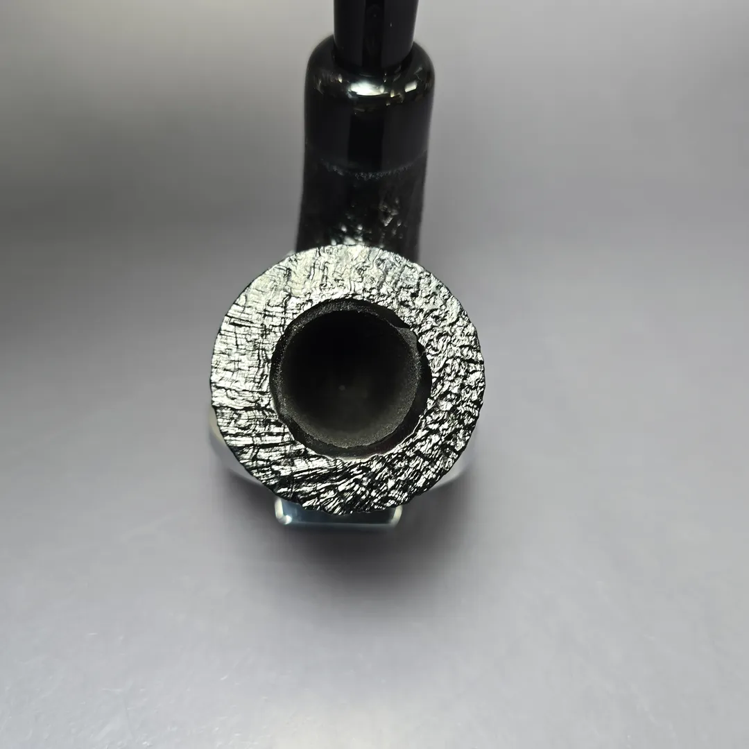 Peterson 2025 Halloween Pipe XL315 Sandblasted Calabash Briar Pipe, P-Lip, New - Image 6