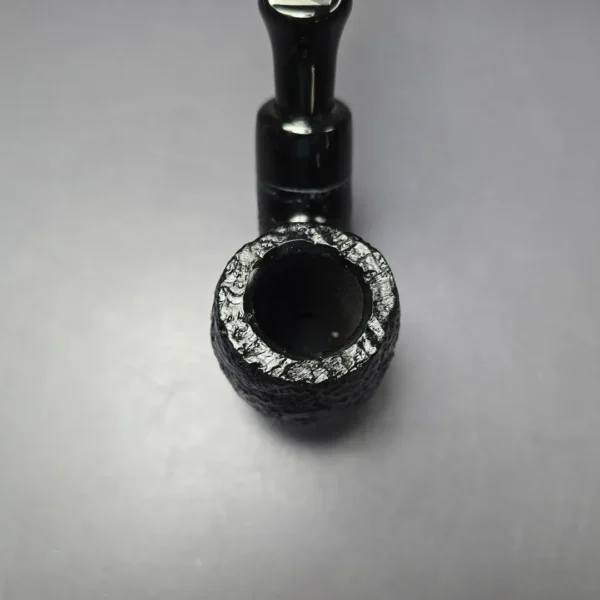 Peterson 2025 Halloween Pipe 306 Sandblasted Sitter Briar Pipe, P-Lip, New - Image 6