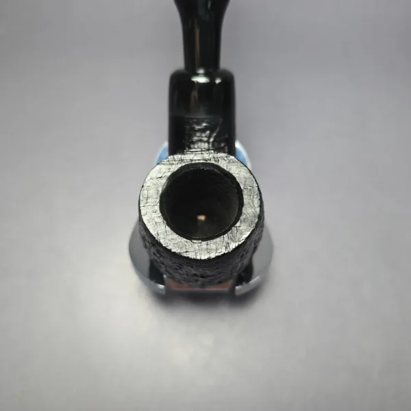 Peterson 2025 Halloween Pipe 307 Sandblasted Bent Billiard Briar Pipe, P-Lip, New - Image 6