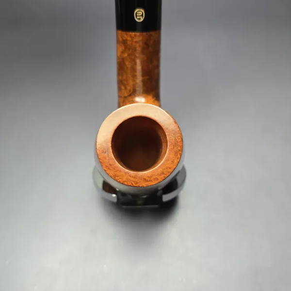 James Upshall Empire Executive Smooth Magnum Bent Billiard Estate Briar Pipe, Unsmoked - Image 6