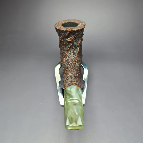 Savinelli Estella 915 EX Rusticated Freehand Estate Briar Pipe, Unsmoked - Image 6