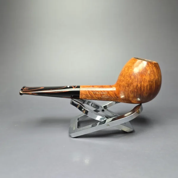 Caminetto 2020 Natural Smooth Apple w/ Cumberland Estate Briar Pipe, Italian Estates - Image 6
