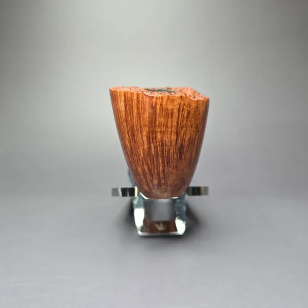 Stanwell Flame Grain 63 Smooth Dublin w/ Silver Estate Briar Pipe, Unsmoked - Image 6