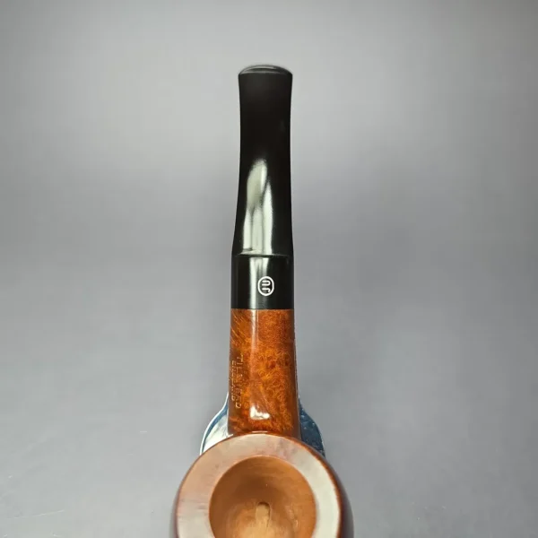 James Upshall Grade A Group 6 Smooth Bent Apple Estate Briar Pipe, Unsmoked - Image 6