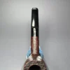 Ashton Pebble Grain LX Sandblasted Billiard Estate Briar Pipe, English Estates - Image 6
