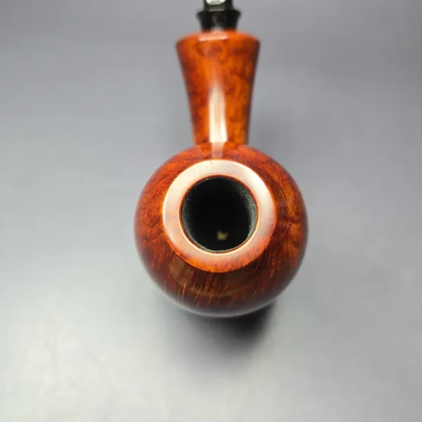 SU Pipes Large Smooth Brandy Handmade Briar Pipe, New - Image 6