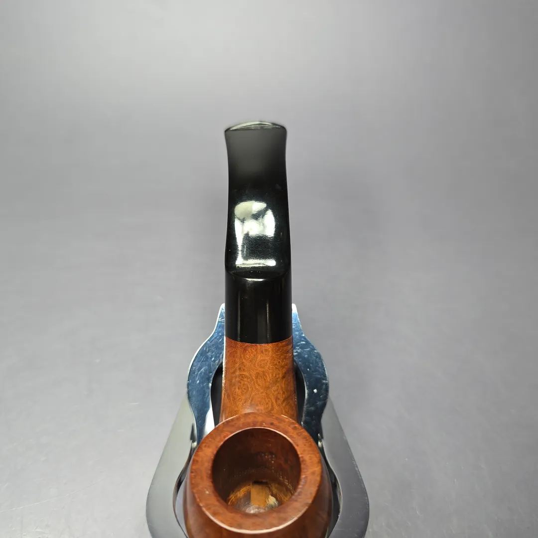 Peterson Flame Grain 231 Smooth Bent Apple Estate Briar Pipe, Unsmoked - Image 6