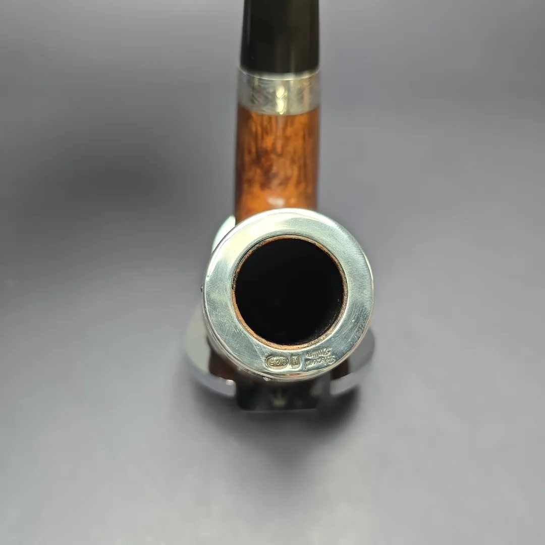 Peterson 2008 Pipe of the Year Smooth Bent Billiard Estate Briar Pipe, Irish Estates - Image 7