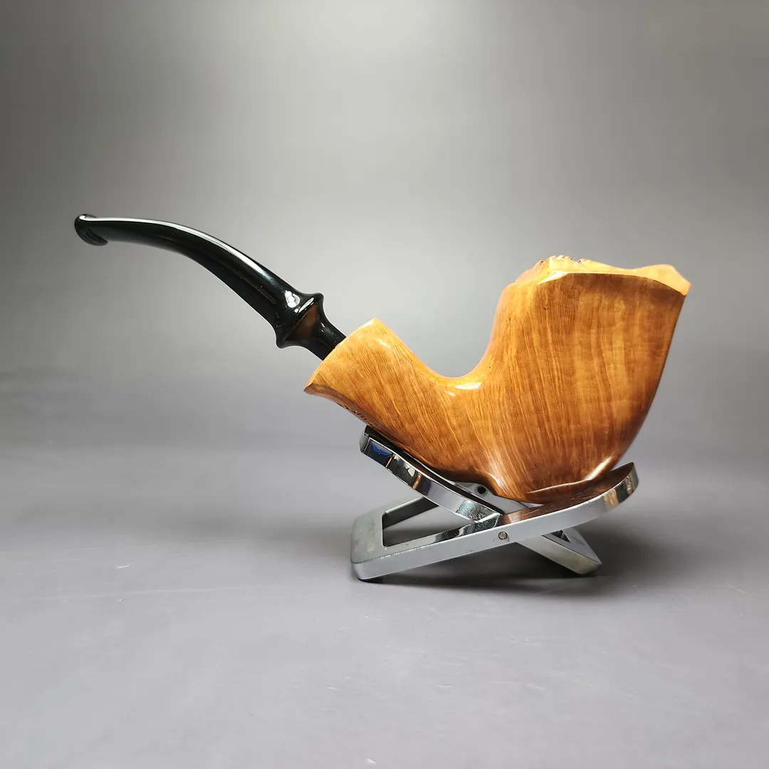 Nording Virgin Grain 1 Smooth Freehand Estate Briar Pipe, Unsmoked - Image 7