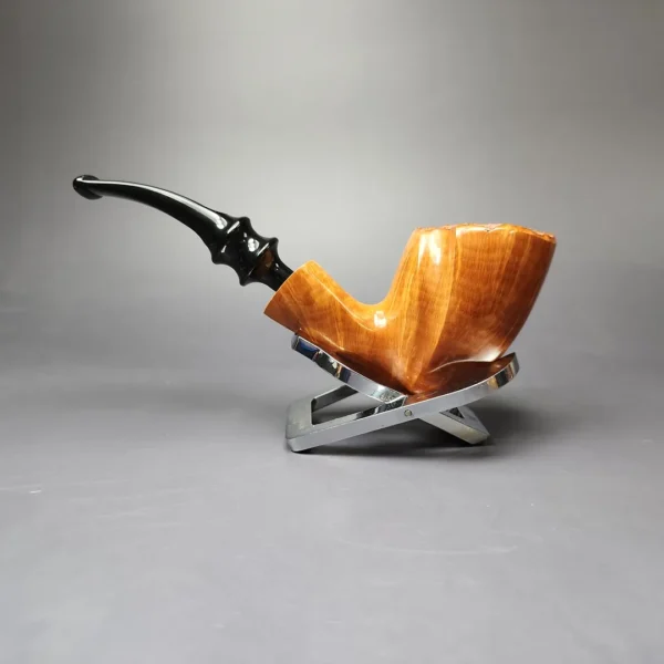 Nording Virgin Grain 2 Smooth Freehand Estate Briar Pipe, Unsmoked - Image 7