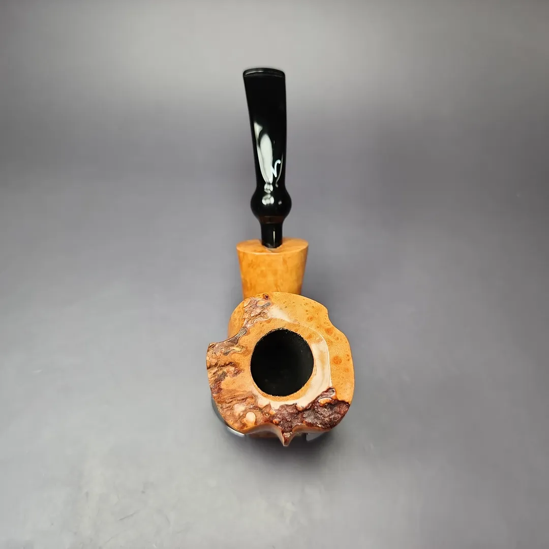 Nording Virgin Grain 2 Smooth Freehand Estate Briar Pipe, Unsmoked - Image 7