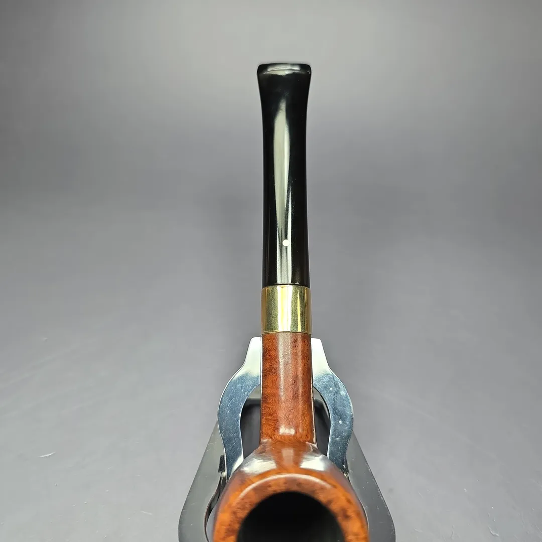 Dunhill 1968 Root Briar 263 w/ 9K Gold Billiard Estate Briar Pipe, English Estates - Image 7