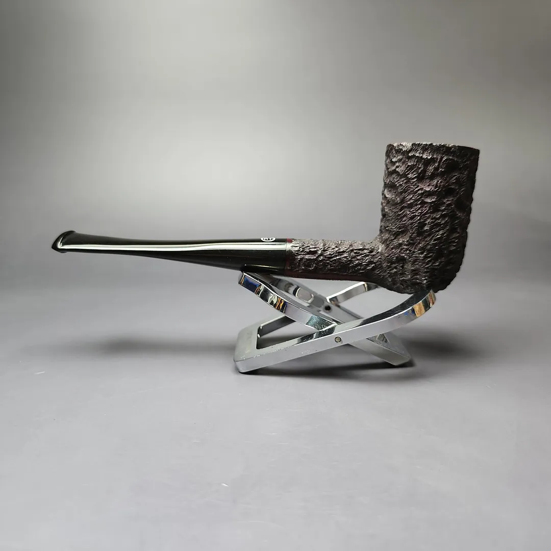 James Upshall Bark Group 6 Partially Rusticated "371" Dublin Estate Briar Pipe, Unsmoked - Image 7