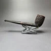 James Upshall Bark Group 6 Partially Rusticated Cutty Estate Briar Pipe, Unsmoked - Image 7