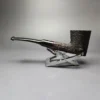 James Upshall Bark Group 6 Partially Rusticated Skater Estate Briar Pipe, Unsmoked - Image 7