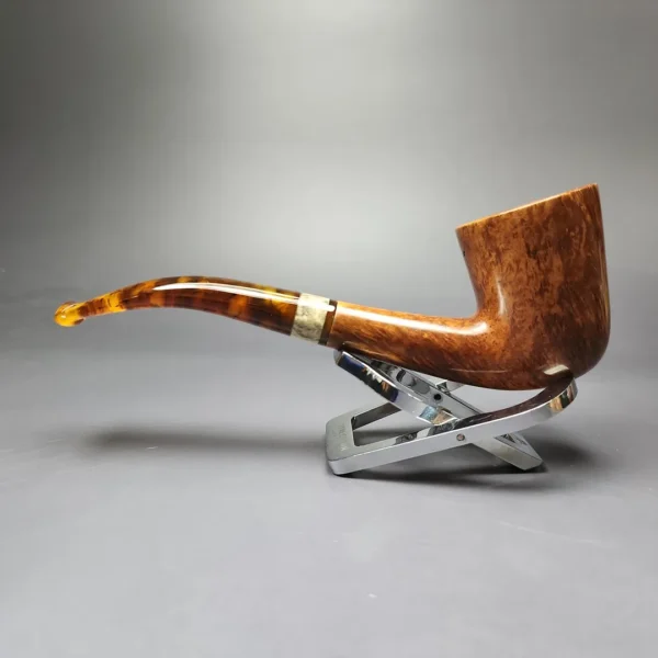 Dave Neeb Large Smooth Dublin Estate Briar Pipe, American Estates - Image 7