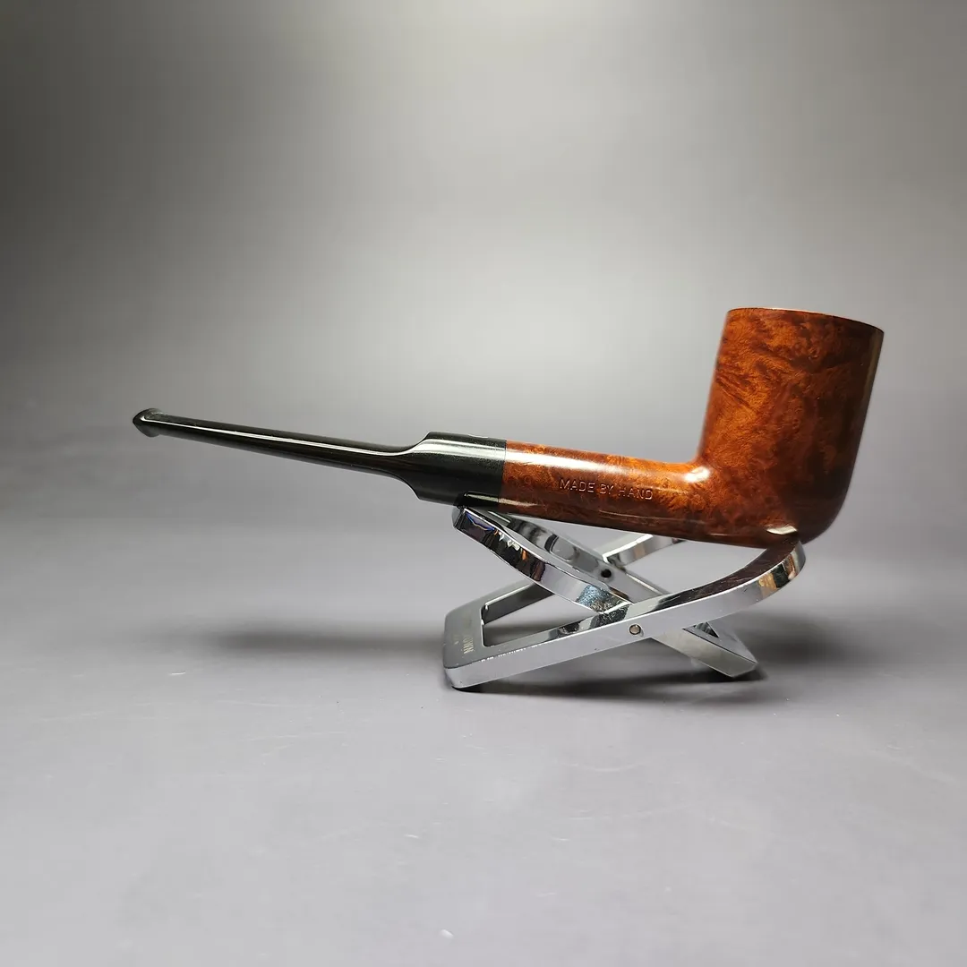 James Upshall Tilshead 6FH Handmade Rusticated Estate Briar Pipe, Unsmoked - Image 7