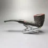 James Upshall Bark Group 6 Partially Rusticated Dublin Estate Briar Pipe, Unsmoked - Image 7