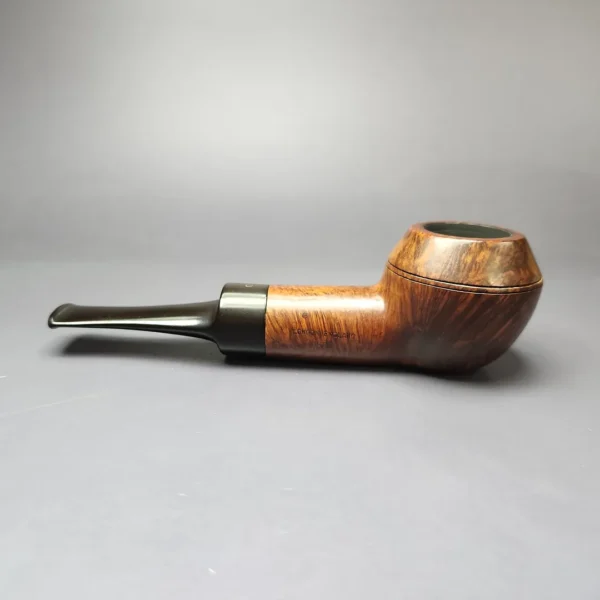 Digby by GBD Conquest 9566 Smooth Rhodesian Estate Briar Pipe, English Estates - Image 7
