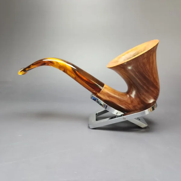 Ed Burak Connoisseur Smooth Bell Calabash Estate Briar Pipe, American Estates - Image 7