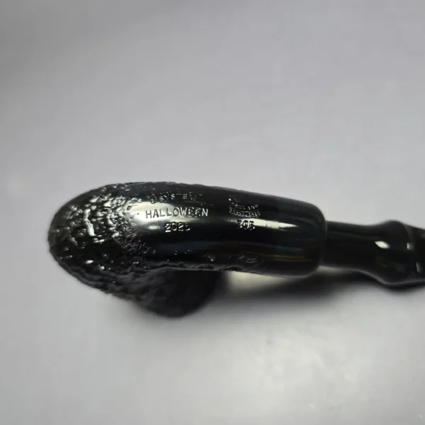 Peterson 2025 Halloween Pipe 305 Sandblasted Calabash Briar Pipe, P-Lip, New - Image 7
