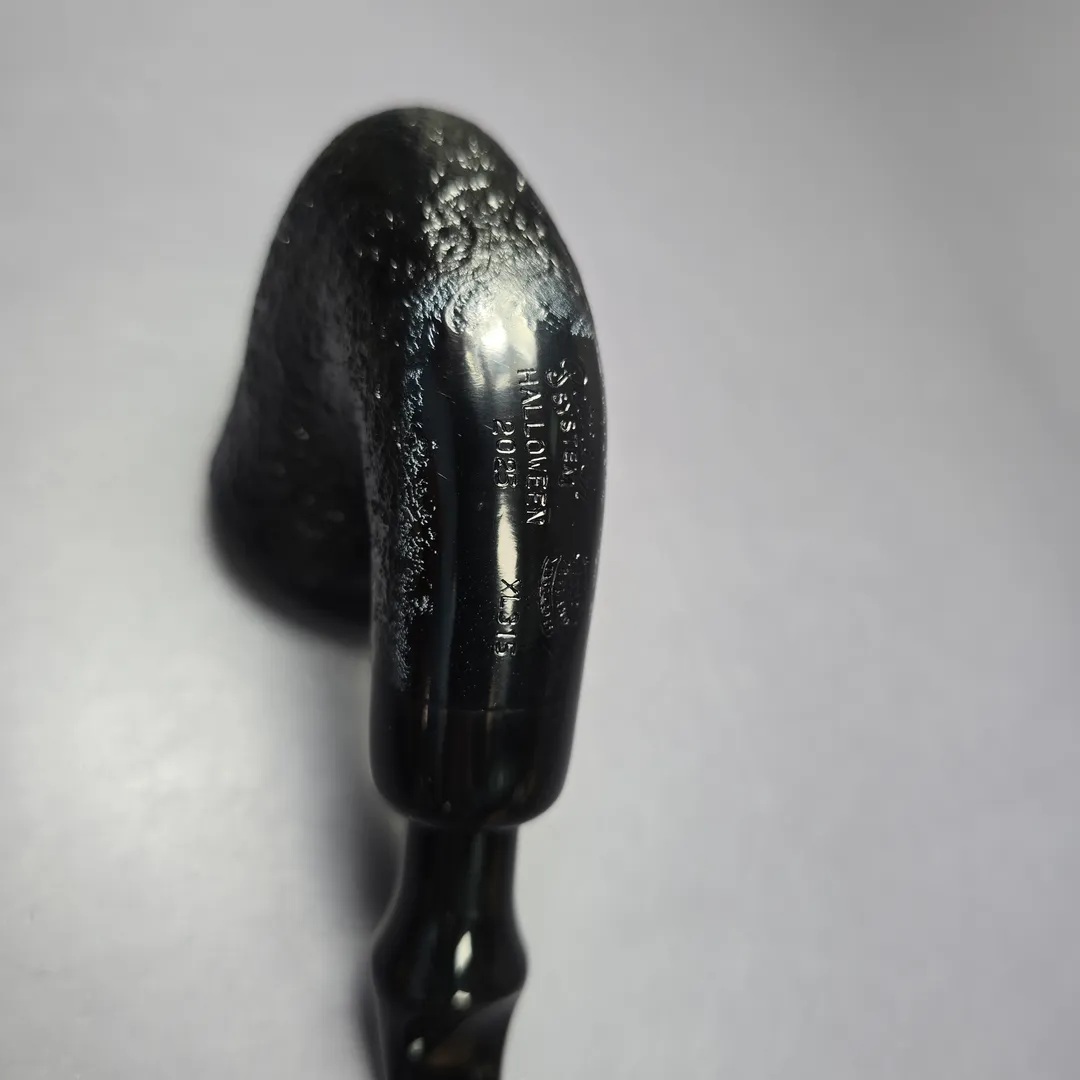 Peterson 2025 Halloween Pipe XL315 Sandblasted Calabash Briar Pipe, P-Lip, New - Image 7