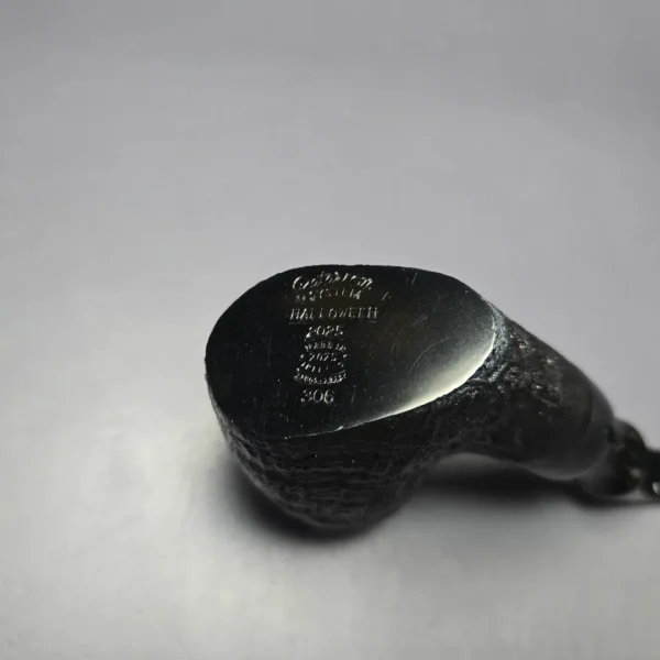 Peterson 2025 Halloween Pipe 306 Sandblasted Sitter Briar Pipe, P-Lip, New - Image 7