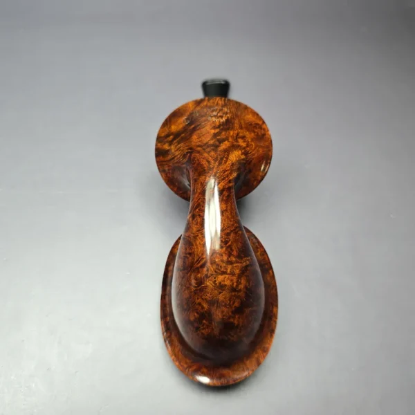 HS Studio XL Smooth Asymmetric Freehand Estate Briar Pipe, Unsmoked - Image 7