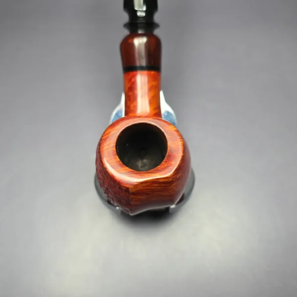 Paul Becker Partially Sandblasted Blowfish Estate Briar Pipe, German Estates, 9mm - Image 7
