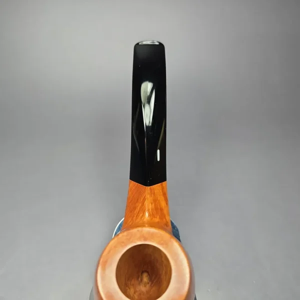 Castello Collection 3K Smooth Diamond Shank Bent Billiard Estate Briar Pipe, Unsmoked - Image 7