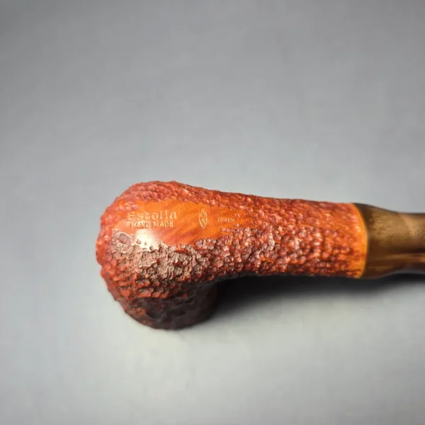 Savinelli Estella Rusticated Freehand Estate Briar Pipe, Unsmoked - Image 7