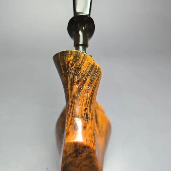 Ben Wade (Preben Holm) Golden Walnut XL Freehand Sitter Estate Briar Pipe, Danish Estates - Image 7
