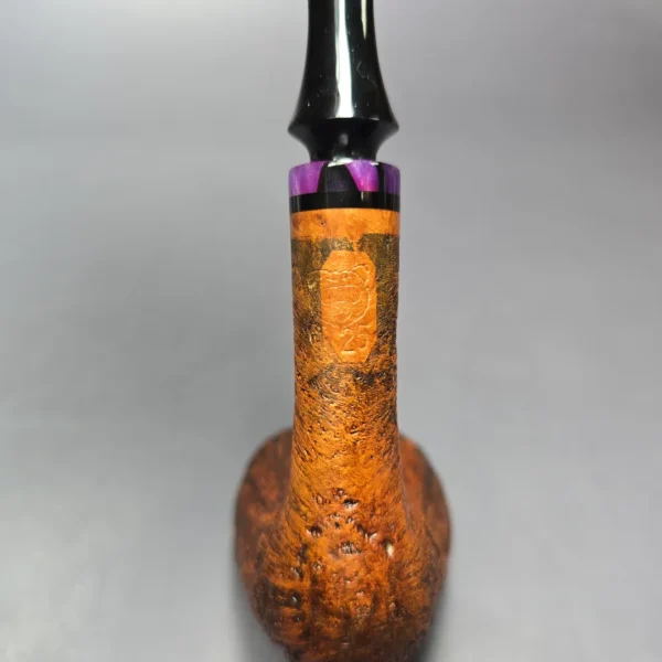 Papa Bear's Pipes by Tim Beaumont Sandblasted Dublin Handmade Briar Pipe, New - Image 8