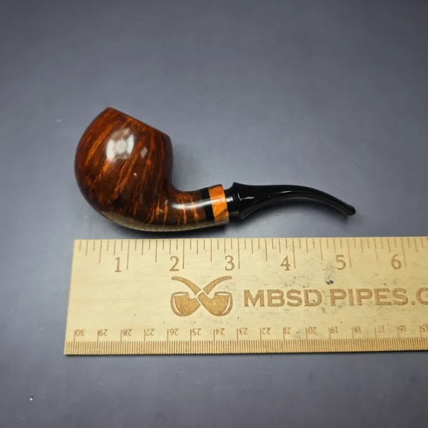 Papa Bear's Pipes by Tim Beaumont Smooth Egg Handmade Briar Pipe, New - Image 8